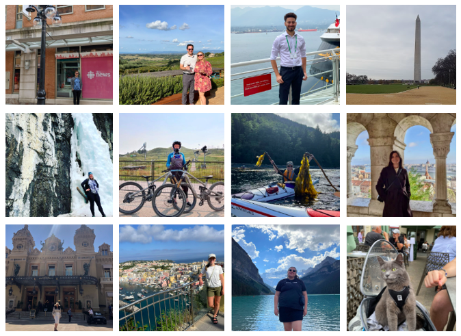 What a great year! 🎉

✅ #InnovationFarmsMB was launched
✅ We joined <a href="/AgDataTE/">Ag Data Transparent</a>
✅ We informed Manitoba's water strategy
✅ #ExploreDigitalAg engaged over 58,000 youth

+ more!

Amidst our hard work, we found some time to explore the 🌎! Check out our 2022 travel photos. 📸