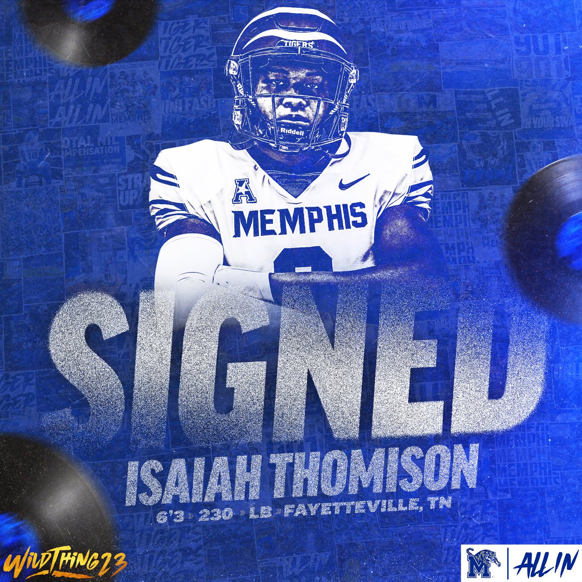 ✏️ Isaiah Thomison
🚨 Defensive Line
📍 Fayetteville, TN
🎸 <a href="/IsaiahThomison/">Isaiah Thomison</a>