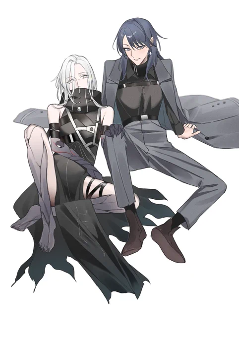 N局はクールで圧倒的強者感が似合いそうだよねってらくがき#無期迷途 #无期迷途 #PathtoNowhere 