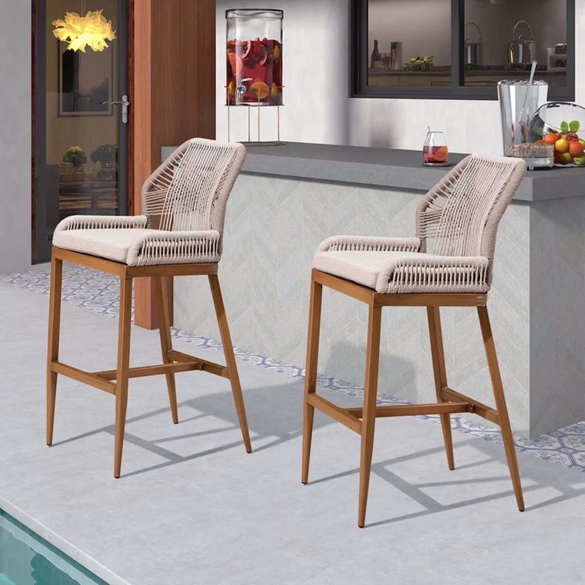 billche65207052's tweet photo. Excited to share the latest addition to my #etsy shop: UFE Bess Patio Bar Stool and Counter Height/ Bar Height with Cushion https://t.co/ixahH1NbIG #brown #barstool #patio #outdoor #home #patiofurniture #chair #homechair #furniture https://t.co/Q6wfGF6ICo