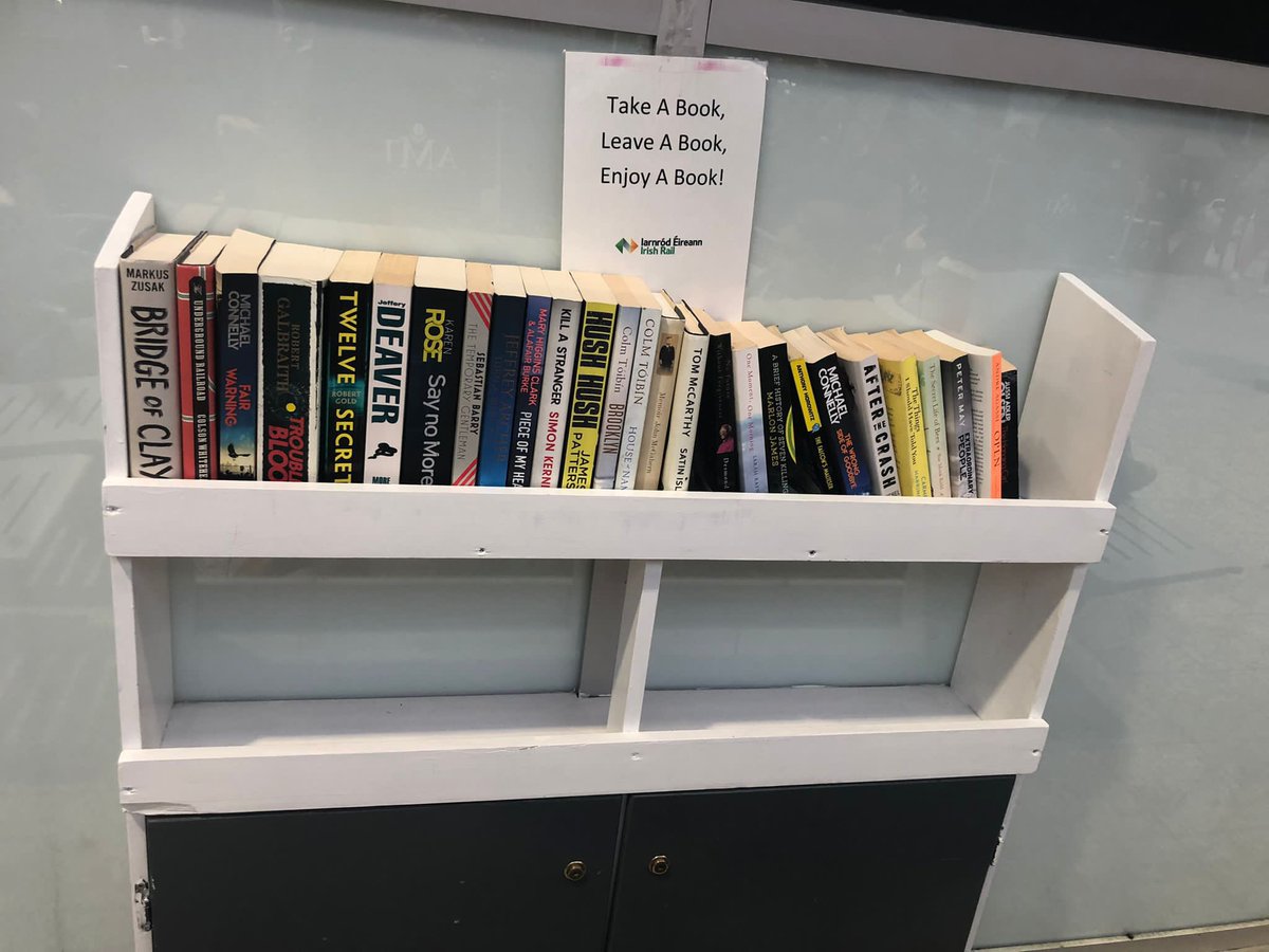 Folks, if anyone has a Christmas clear out &amp; has any books to donate then please drop them into us in Kent station <a href="/IrishRail/">Iarnród Éireann</a>, we can’t keep them on the shelf long enough, our customers are really enjoying them, please RT to help spread the word 👍🏻📚🚂