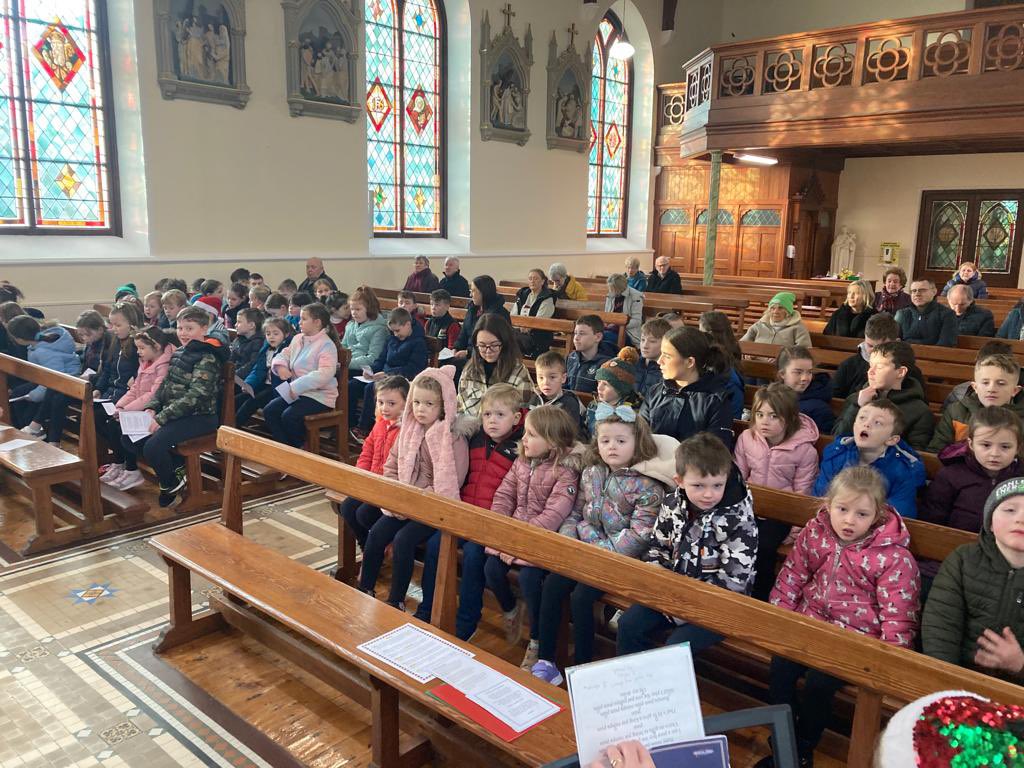 LatnamardNS's tweet photo. Today we celebrated the true meaning of Christmas when we celebrated mass as a school community. Thank you to Fr Corrigan for celebrating the mass and allowing to be part of it. #truemeaning #christmastime #beautifulsinging https://t.co/AIrYCdv7lH