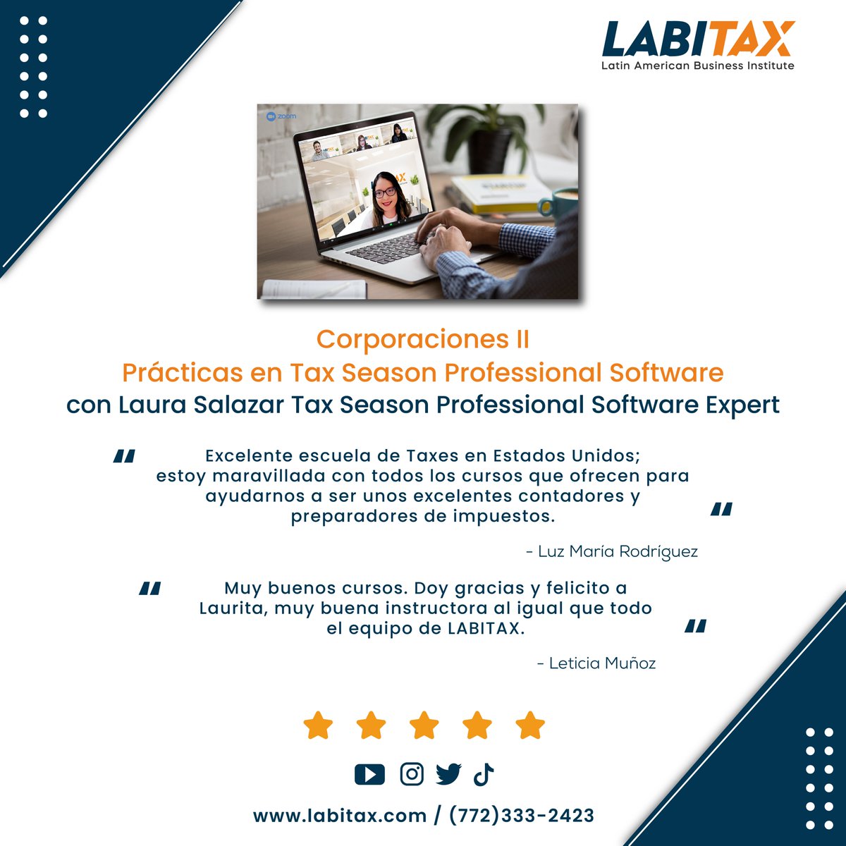 labitax's tweet photo. #Labitax #Gracias #EstamosParaServirle #Thankyou #Corporaciones #SMLLC #TSS #CarlosRamirezEA #TaxSeason #Software https://t.co/Dqxjp1vs8v