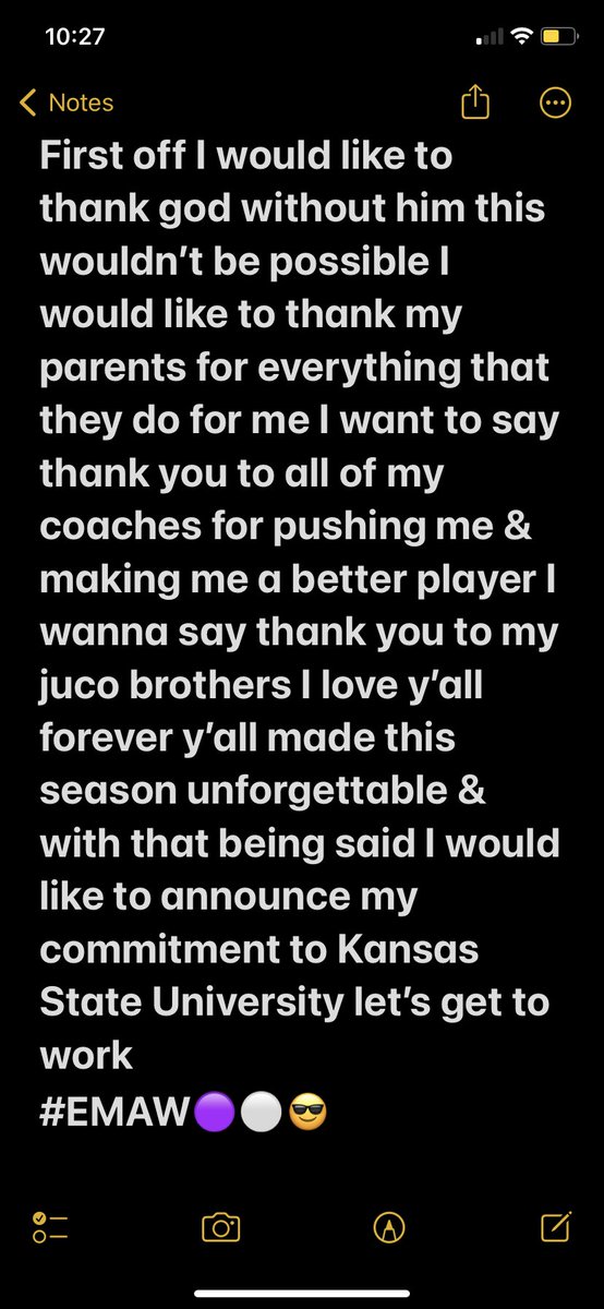 TerryKirkseyJr1's tweet photo. 1000% Committed #EMAW🟣⚪️😎 @CoachDrewDallas @CoachOmli https://t.co/evEnOFRViT