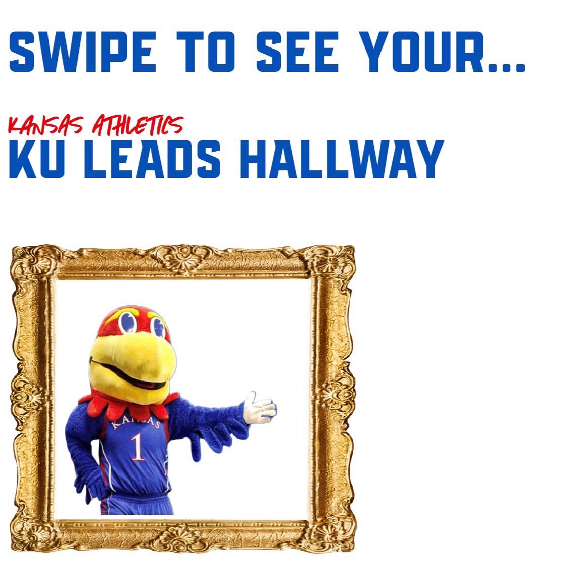 KU_LEADS's tweet photo. While some of you are home for the holidays and others are home away from home, come check out our KU Leads hallway. 🏡 Enjoy your break Jayhawks and we can’t wait to see y’all in the new year!! As always, ROCK CHALK!❤️💙 https://t.co/2bKilYWcgD