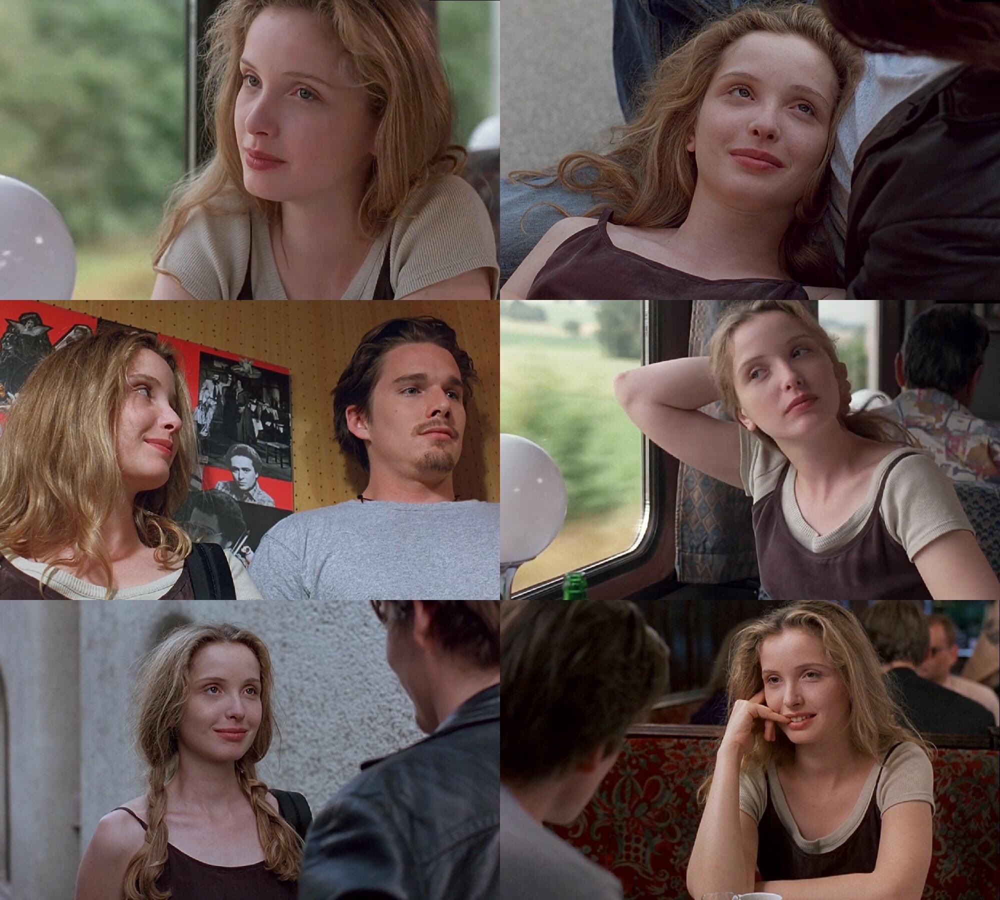 \"No I\m not impossible to touch
I have never wanted you so much

Come here, come here\"
.
Happy Birthday Julie Delpy 