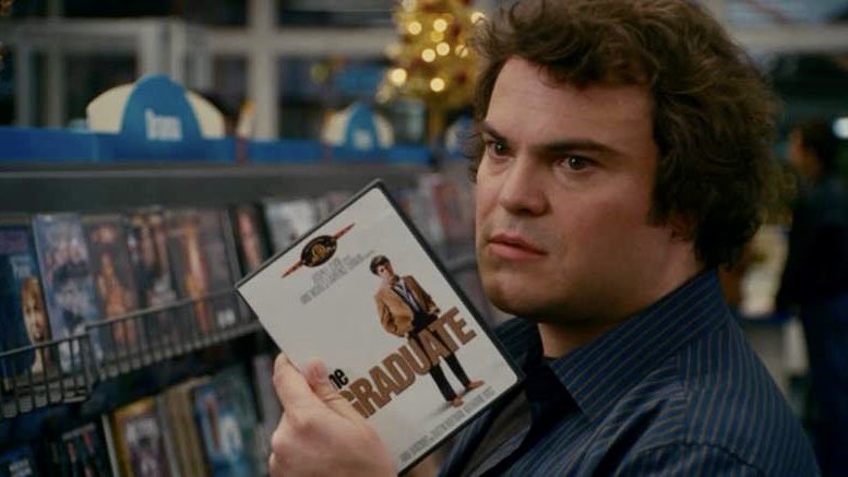 BriAnimator_'s tweet photo. Jack Black and Kate Winslet at Blockbuster in The Holiday (2006) https://t.co/EakpPiikoT
