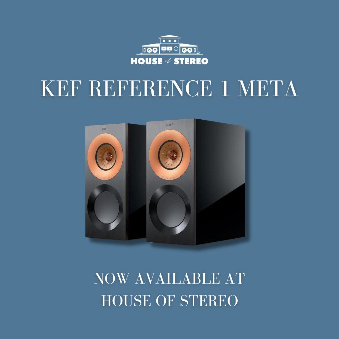 HouseofStereo's tweet photo. The KEF Reference 1 Meta speakers are here at House of Stereo! Call us at (904) 642-6677 or visit our website for details. https://t.co/TzM3bI0a60