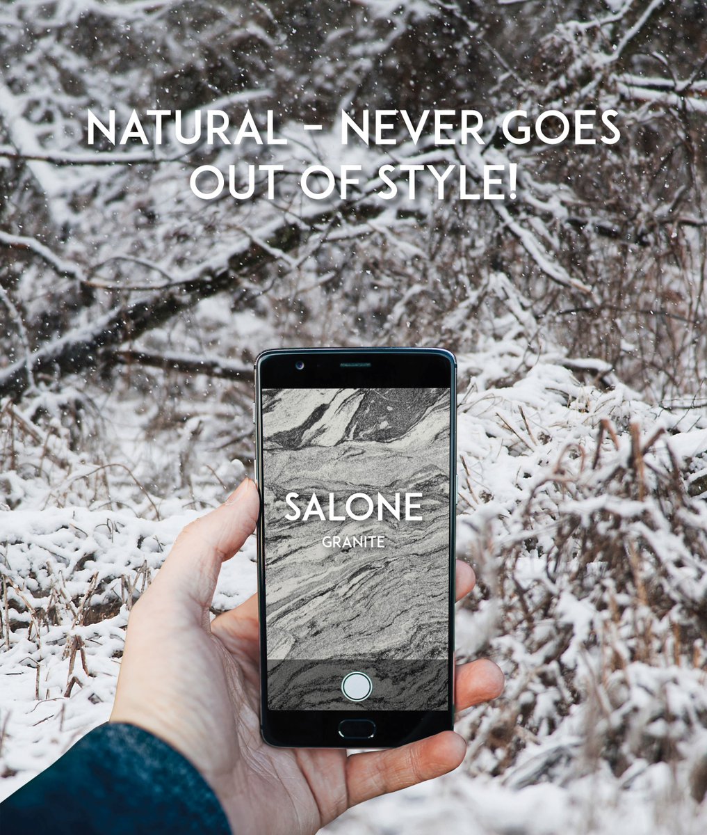 That's right! 
For some, natural stone IS the style.
.
#whitegranite #howyouhome #naturalstone #showmeyourstyle #interiordesign #granite #bringnatureinside #stainresistant #natureisbeautiful