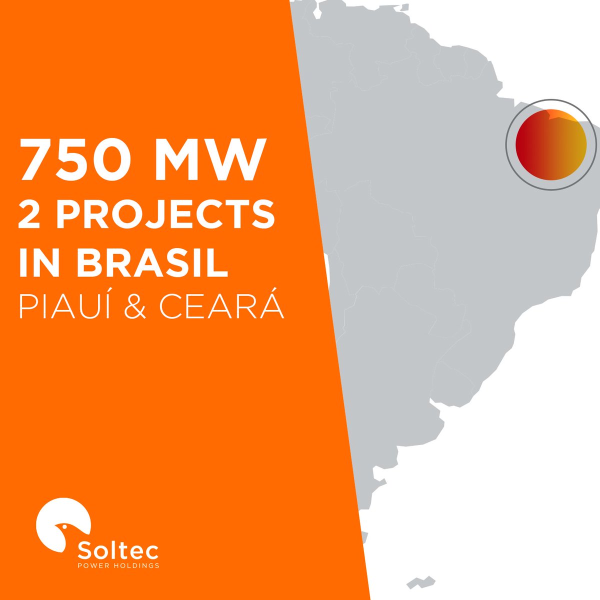 SoltecPower's tweet photo. Soltec has signed an agreement with @Canadian_Solar and SPIC to supply 738MW of our #SFOne trackers in two projects in Brazil. Both will have #SFOne trackers with a 1-in-vertical configuration, which allows maximizing energy efficiency while reducing visual impact https://t.co/XzGnMKS4cK