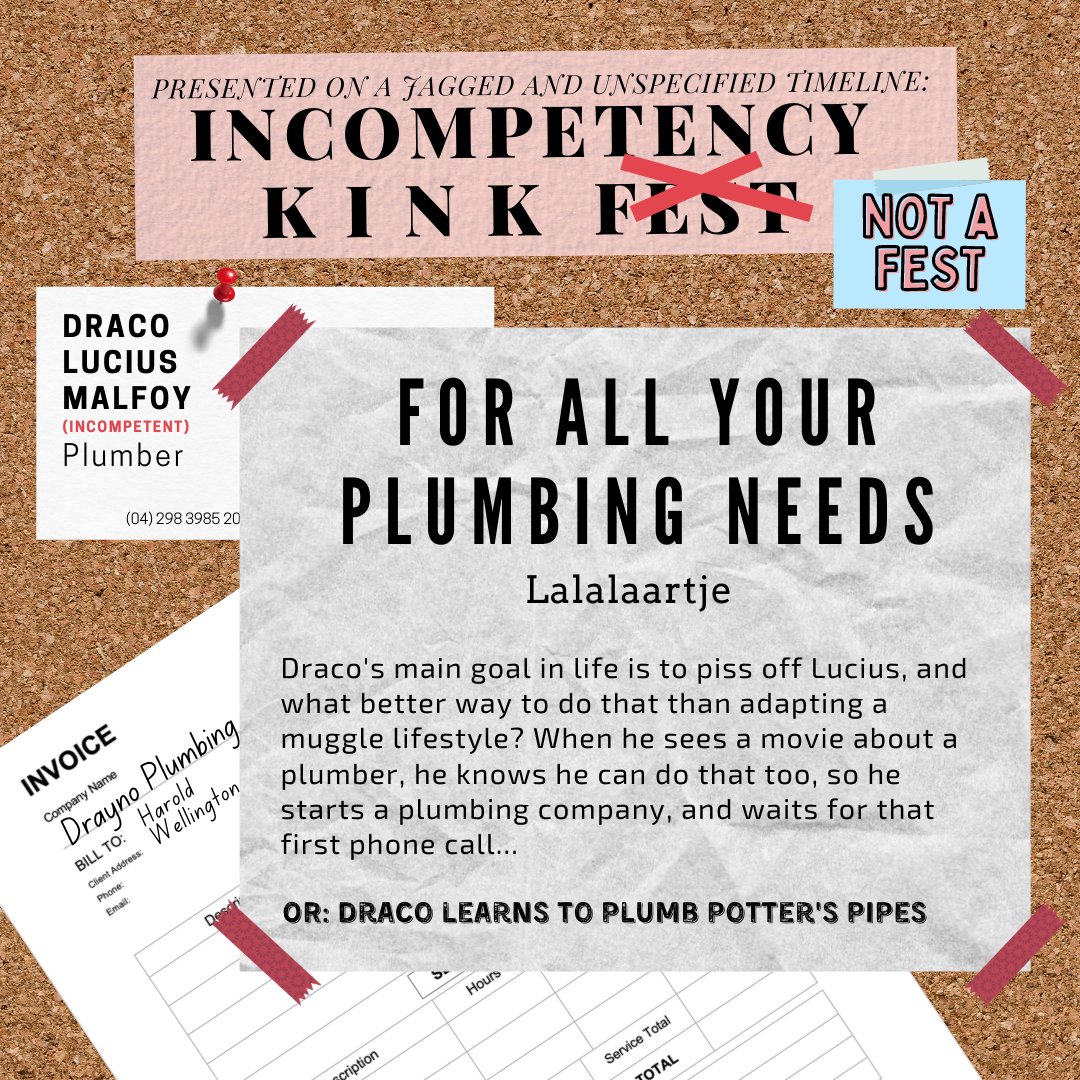 not_a_fest's tweet photo. NEW NOT-FEST SUBMISSION ALERT: incompetent!!! draco malfoy!!! plumber!!!!!!!

For All Your Plumbing Needs by @karovekie

drarry | 4.8k words
enemies to friends to lovers

https://t.co/vA2RpmYuDc https://t.co/VeOAwYYMGf