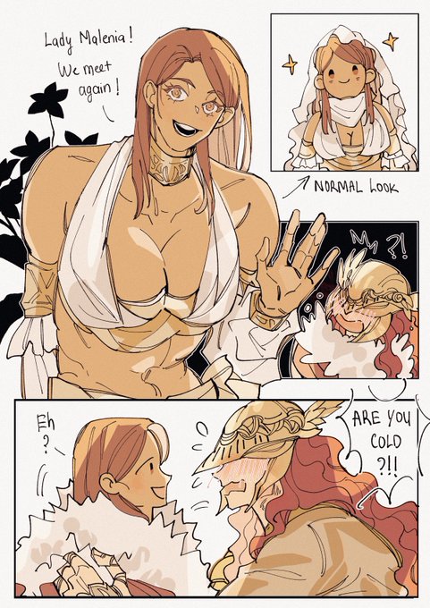 (Malenia/Gwynevere)  amazing chest ahead 