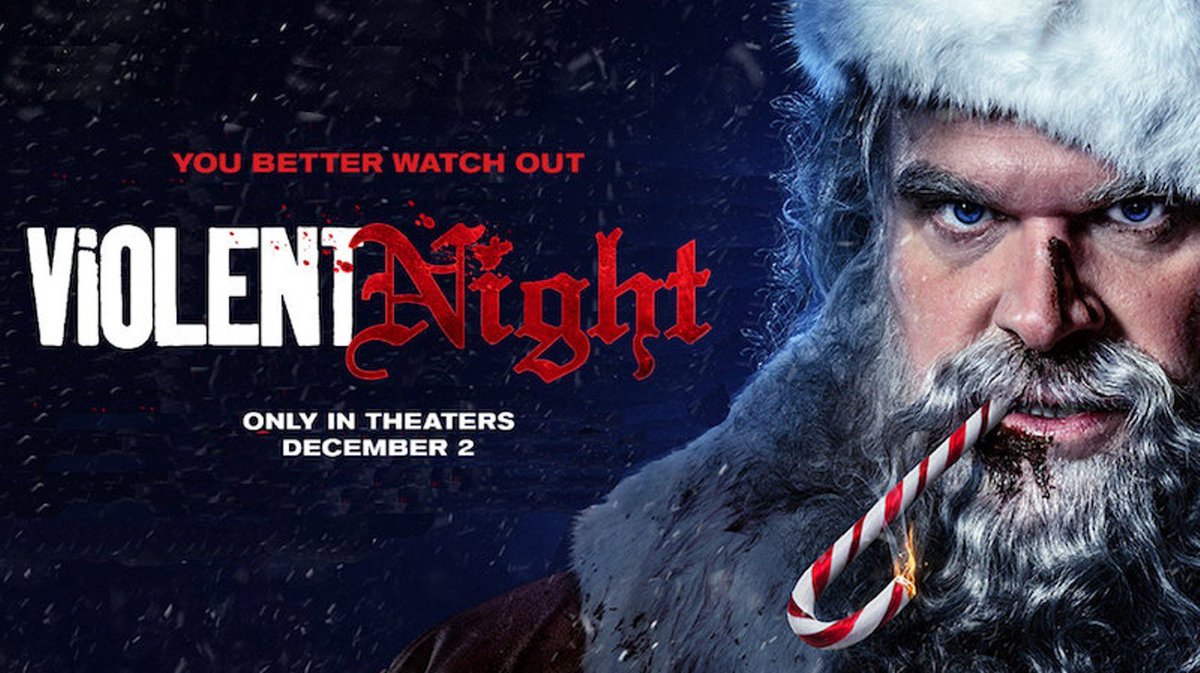 #ViolentNight Review:
This movie felt as if Santa Claus was a Disney property and recently came under the public domain. David Harbour as Santa Claus was a great casting choice. Overall the movie was really good and I enjoyed it a lot.