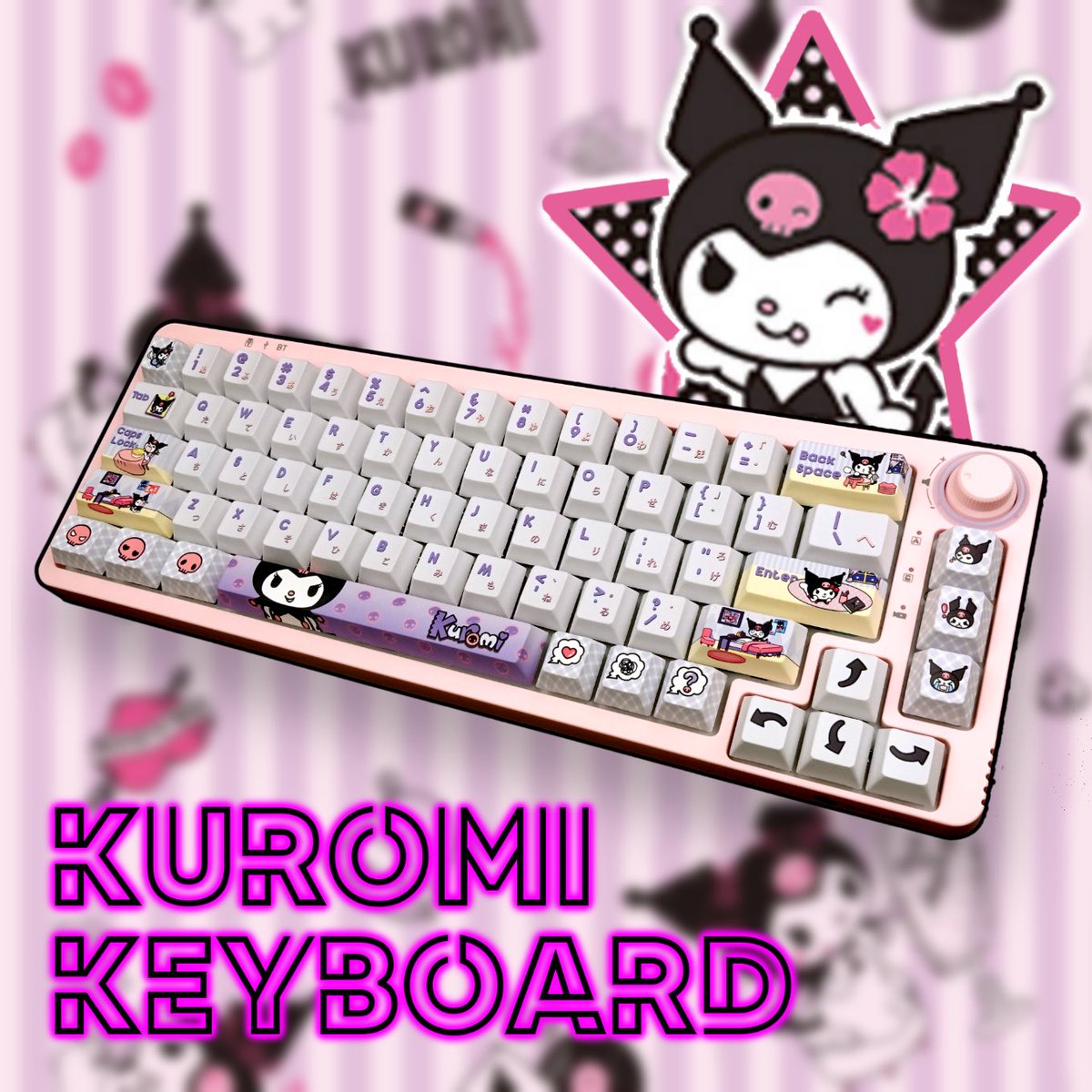 ʚ kimi ɞ on Twitter "kuromi keyboard"