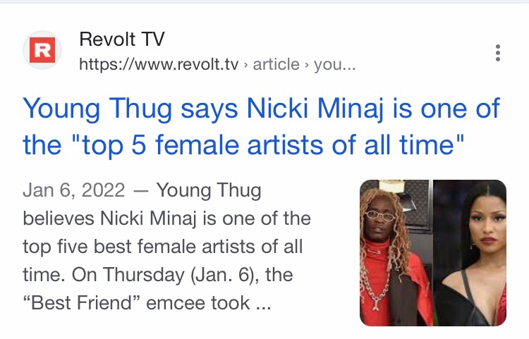 Female Rap Game On Twitter Free Young Thug Cuz He Always Been A Real