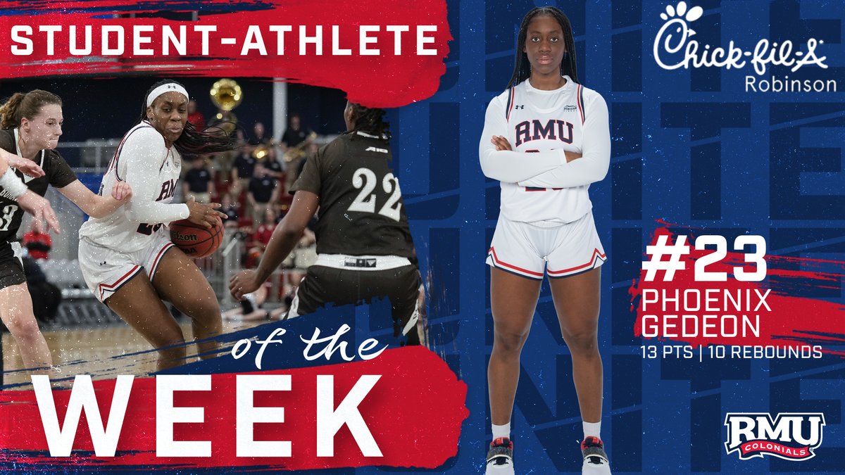 RMU Athletics tweet media