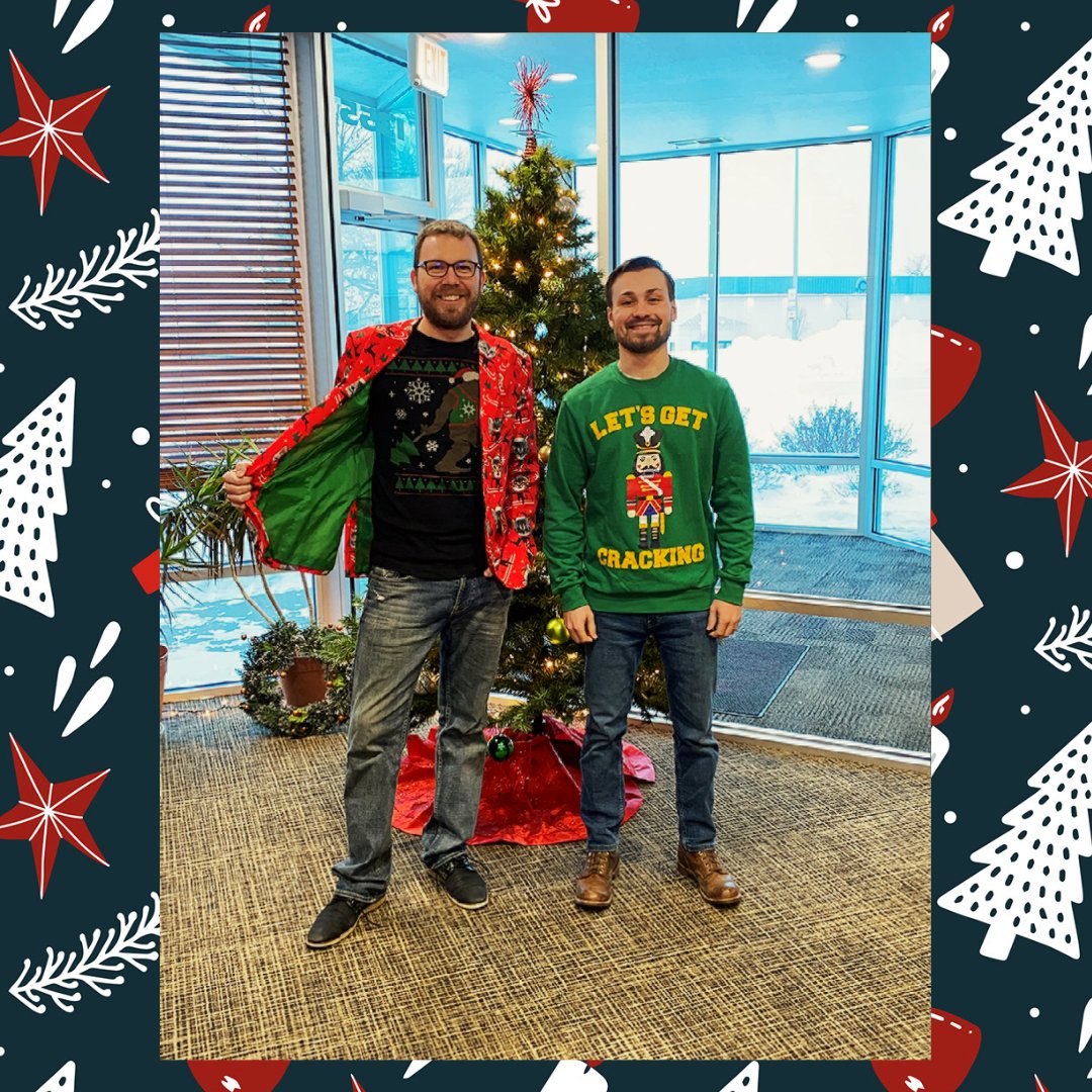 1Call2Build's tweet image. Yesterday, CCC staff from all over dressed in their favorite Christmas sweaters or PJ’s. The holiday cheer is in full swing!