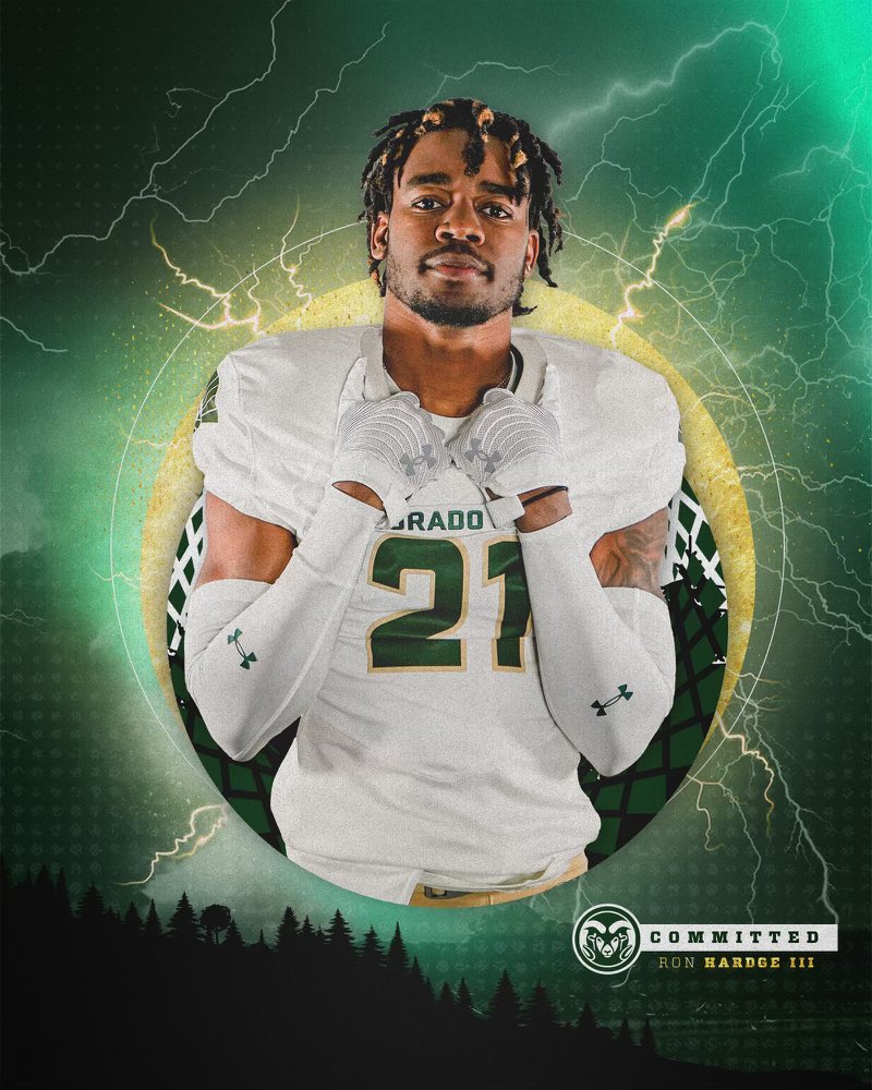 Ron Hardge III โR3โ๐ (@lildaqb7) on Twitter photo Thank ya Lord for this opportunityโฆ COMMITTED!!! CSU letโs get to work! <a href="/CSUFootball/">Colorado State Football</a> Thank ya Lord for this opportunityโฆ COMMITTED!!! CSU letโs get to work! <a href="/CSUFootball/">Colorado State Football</a>