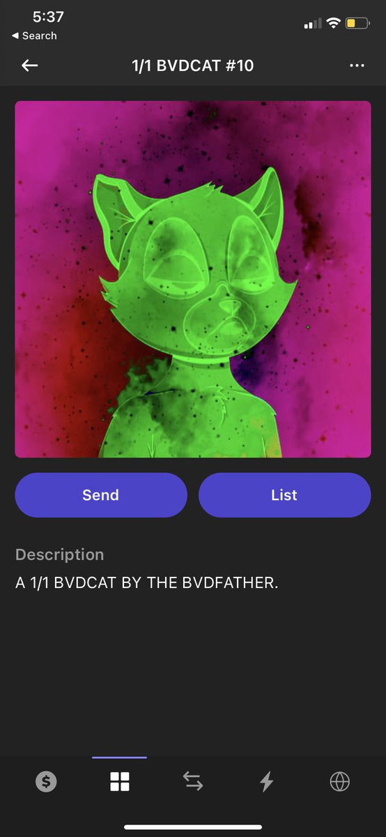 50solami's tweet photo. 🌀BVDTRIPDAO GIVEAWAY🌀
WIN 1x 1/1 @BVDCAT_ #10 by @solripz 
How to enter:
- Like+rt this post
- Reply with your favourite TRIPPIN BVDCAT😵‍💫⬇️
- Tag 1 friend
That’s all! Good luck everyone!
Winner announced in 24hrs⏱
#WEBVD🧩 https://t.co/NzePYepUIO