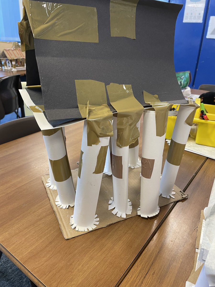 pikemereschool's tweet image. Great DT work Year 4! We have been designing and building a model Parthenon. We have reflected in what went well and what we could do to improve them! #DTprojects