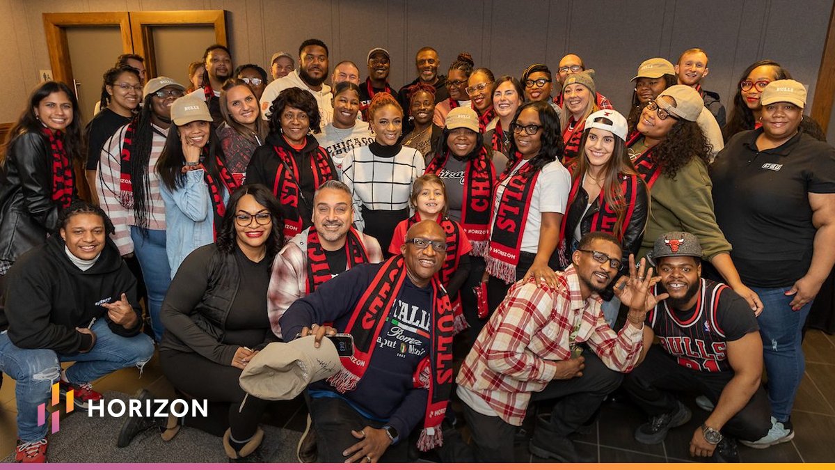 As part of our partnership with the <a href="/chicagobulls/">Chicago Bulls</a>, we donated tickets to faculty members from our Chicagoland partner school, <a href="/PCSEDU/">Perspectives Charter Schools</a> Math &amp; Science Academy, who met Bulls legend Randy Brown before attending the Horizon Night game against the <a href="/nyknicks/">NEW YORK KNICKS</a>.