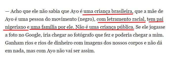 Tsavkko's tweet photo. Detalhe, o tatuador é negro...
E se a criança não tivesse pai... se não fosse brasileira... E a mãe não tivesse (#ChorandodeRir) "letramento racial" tava liberado?
#FAIL https://t.co/66NYKLOdst