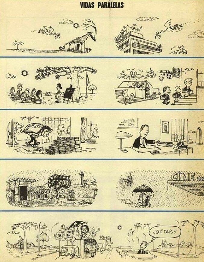 mc__'s tweet photo. qué maravilla, Quino, 
qué tristeza si ayer fuiste el cuadrito de abajo a la derecha https://t.co/oBQjqOUz92