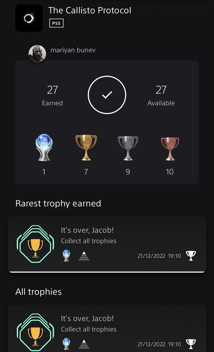 TheMadTitan (@Stratos2M) on Twitter photo 2022-12-21 17:47:19 Enjoyed a lot ,#callistoprotocol is a pretty good game but these controls tho 😂 I’m Hoping for some fixes for the DLC 👌 Enjoyed a lot ,#callistoprotocol is a pretty good game but these controls tho 😂 I’m Hoping for some fixes for the DLC 👌