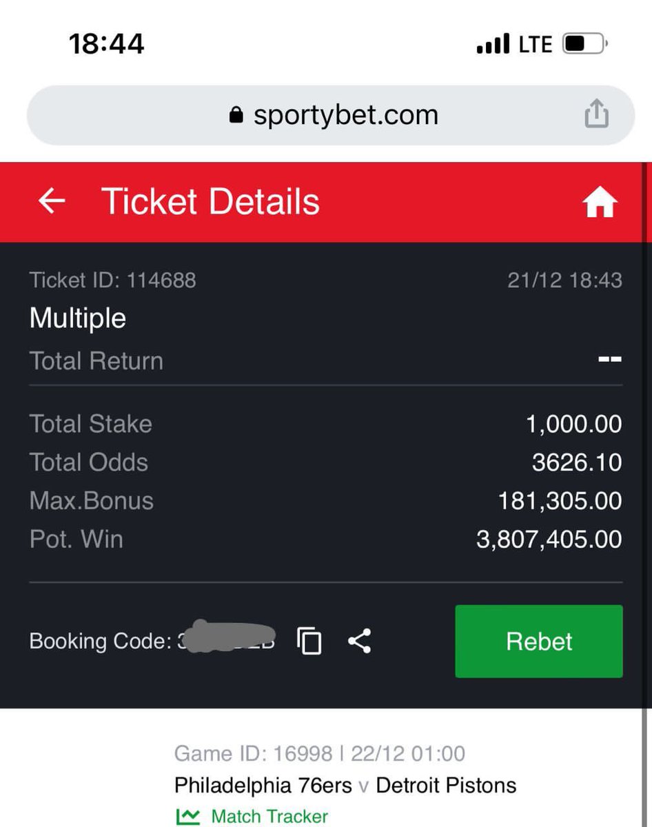 TalentedFBG's tweet photo. Sportybet Code !! 
1k to win 3.8Million 💰💼
     
Basketball 🏀 Wake Up To BooM 

🎁200k giveaway to d first 200 people to retweet dis once we BooM🔥

Join my telegram for bet code &amp; high stakers edit👇

https://t.co/o7aUhqImYp
https://t.co/o7aUhqImYp https://t.co/8y8JB1aGAc