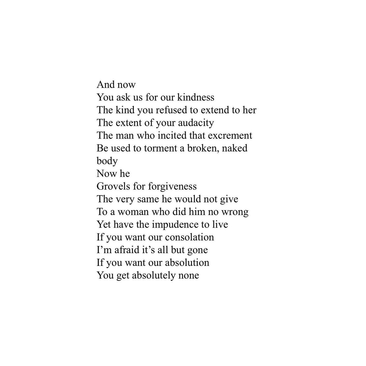 _CaitlinORyan's tweet photo. Wrote a poem about someone who pissed me off in the media recently 👀 No prizes for guessing who x https://t.co/9q7Aj0dFy1