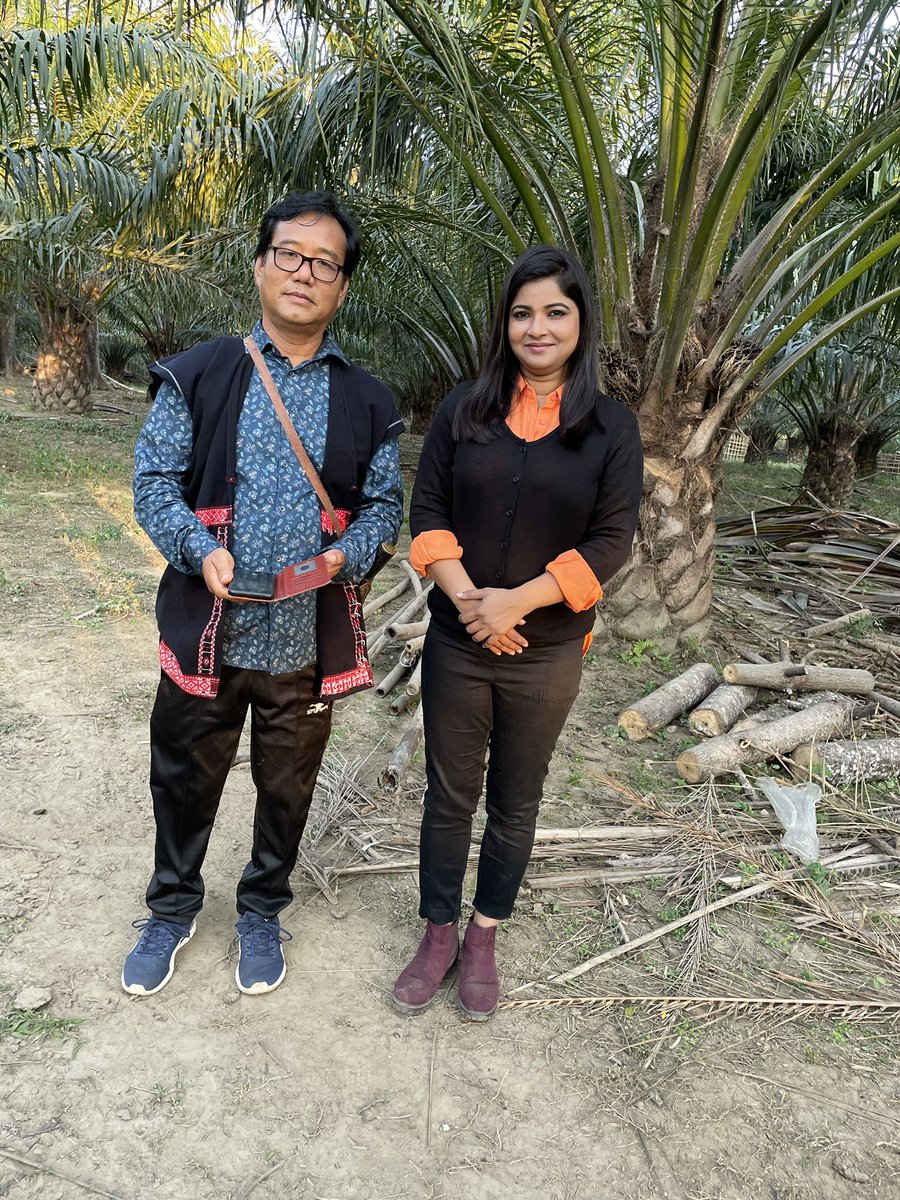 anjusinghdd's tweet photo. Kunnung Moyong is an Oil Palm cultivator in PASIGHAT, Arunachal Pradesh. He has 750 palm oil trees in his farm. Mr. Moyong Is a successful farmer in his area.
Oil Palm (Palm Oil) cultivation
#oilpalm #palmoiltree https://t.co/EcTzPbbs5G