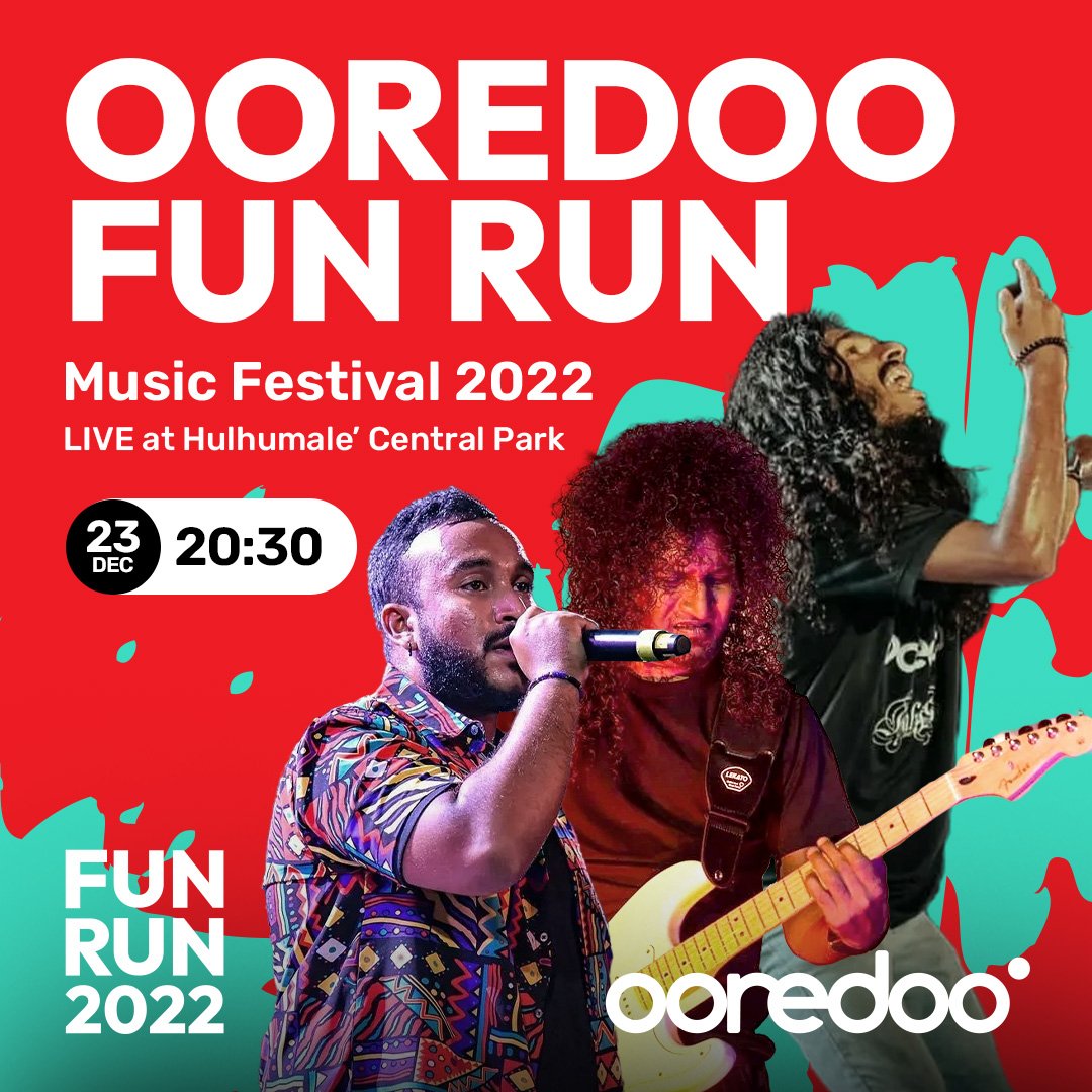 The exciting festivities won’t end with just #OoredooFunRun! We've got an incredible music show planned out too, so you can kick off your running shoes &amp; groove to the beats of some local talents!