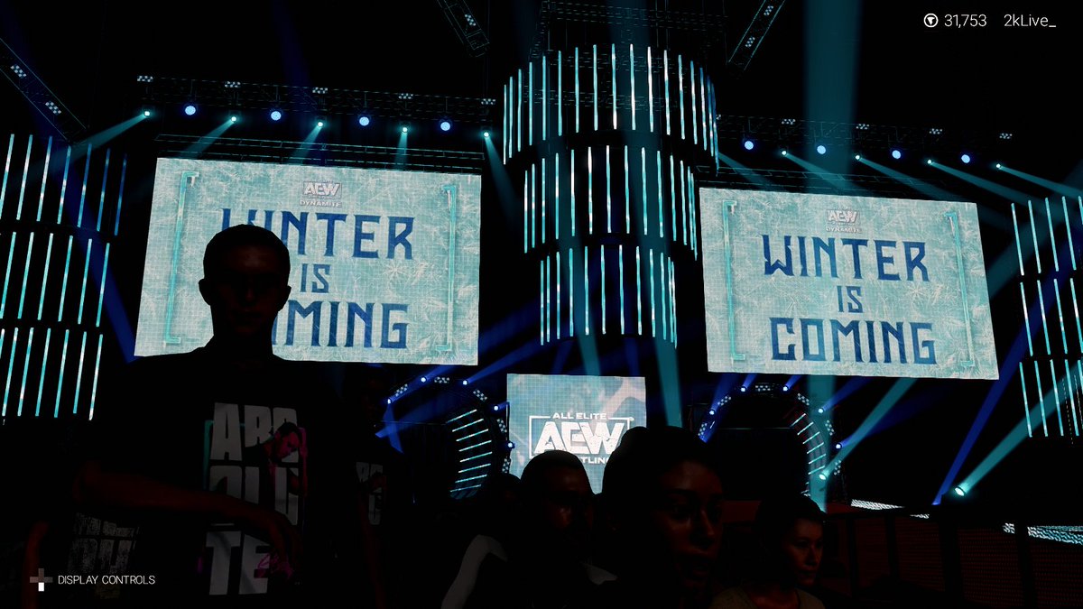 Winter is Coming to #WWE2K19 #AEW