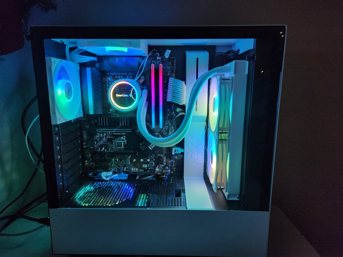 Built a new computer for my family.