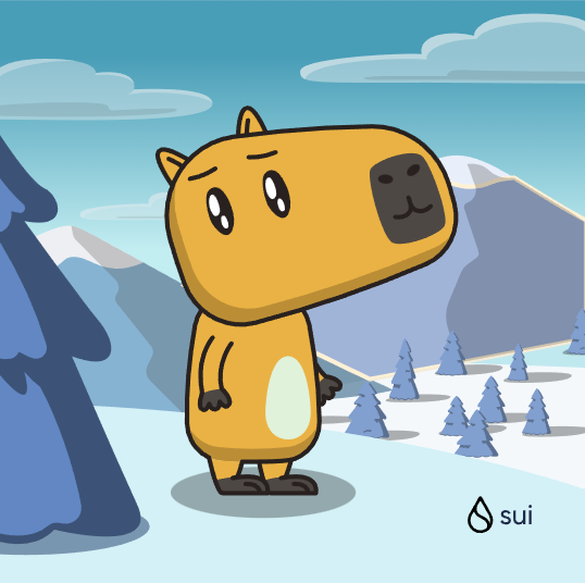 KDawlu's tweet photo. 🎁 I just unboxed my Sui Holiday Capy! ❄️ 
Create your own Capy here:  https://t.co/IiaGFiNx5a #CapyHolidays https://t.co/Vv3fescIb4