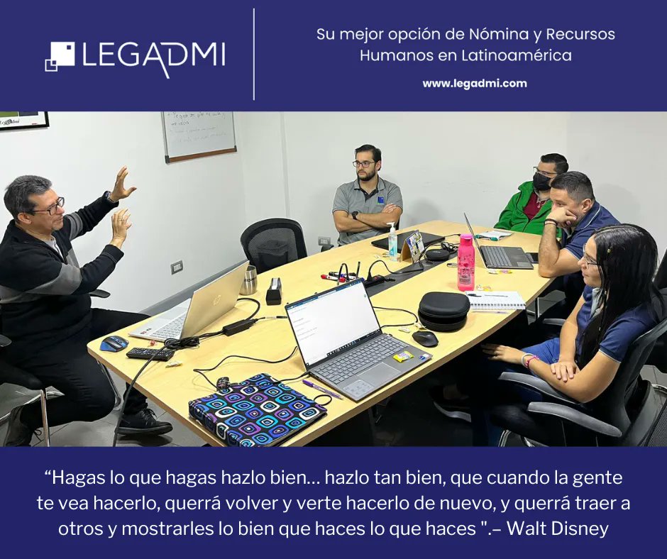 Seguimos preparándonos para brindar el mejor servicio al cliente este 2023,  en aras de la satisfacción de nuestros clientes y del crecimiento personal y profesional de nuestro equipo de trabajo. Somos innovación, somos mejora continua, somos Legadmi.
#Legadmi #CustomerService