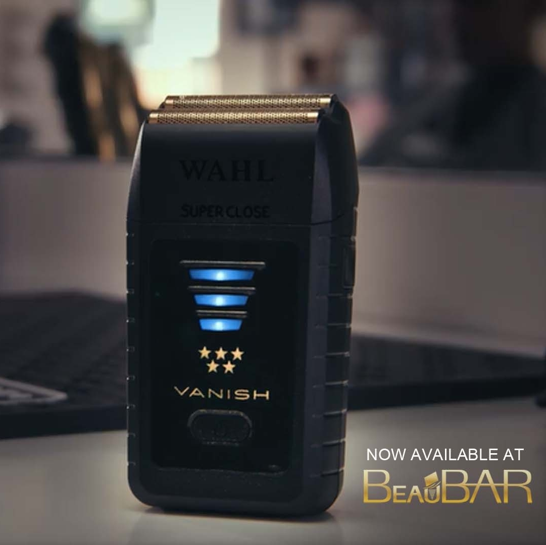 The new and more compact Vanish Shaver from Wahl will leave your lines nowhere to be seen.

Now wither a 100+ minute run time, you can fade as long as you need and a battery level display, keeping the Vanish charged will be easier than ever.
