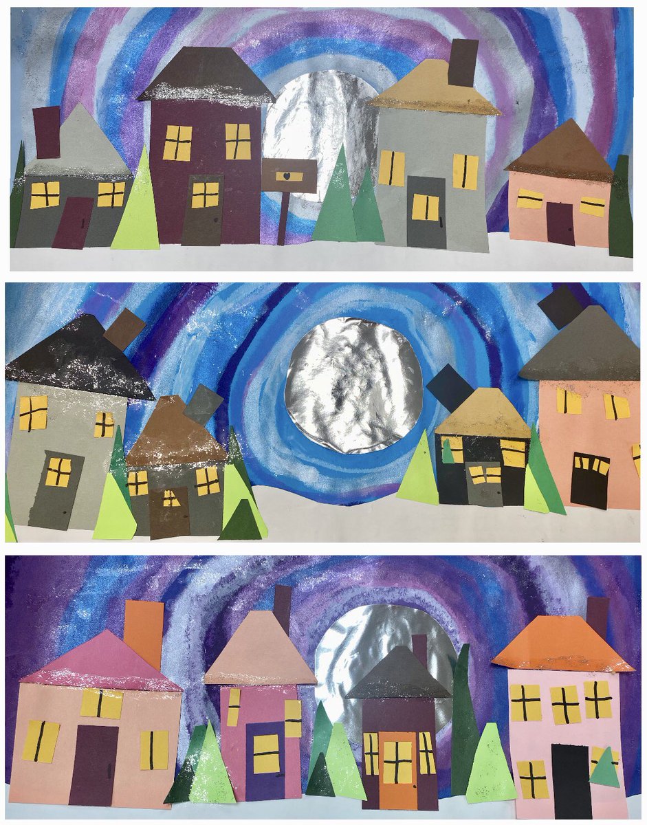 ArtmommaJohnson's tweet photo. Post number 4 with a few of my favorite things.🥰
PreK- Owls
Kindergarten- Cool Colored Forest
Grade 1- Winter Village
🦉 ❄️ 🌲
#AACPSVisualArts
#AACPSAwesome
#GBParkAACPS https://t.co/Kkwtliuwwl
