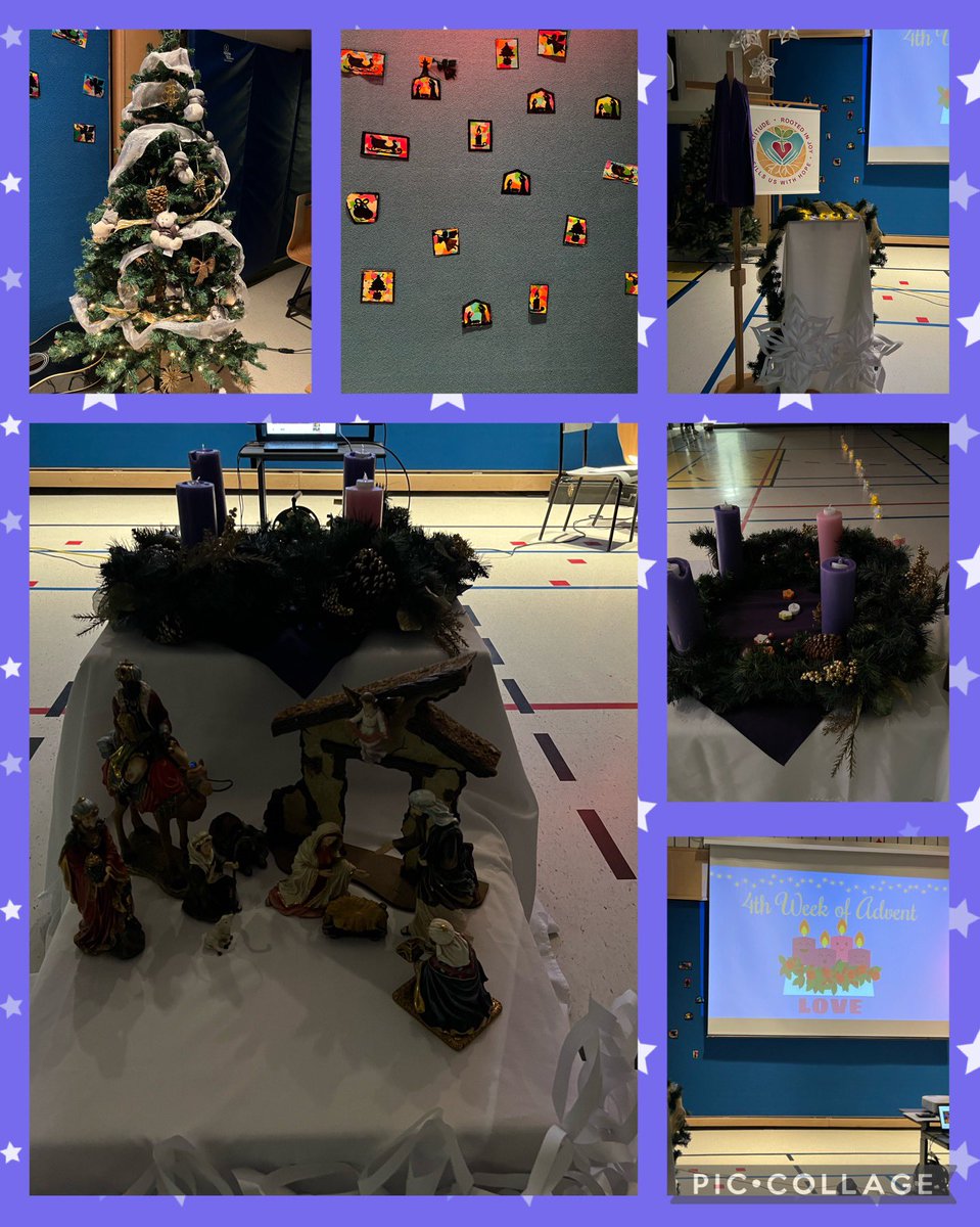 MccuenAnn's tweet photo. What a special Advent liturgy this morning! Thank you to our amazing @StCeciliaOCSB grade five teachers and students! We are grateful and joyful! Come Lord Jesus Come and Be Born In Our Hearts!#ocsbRel #ocsbJoy #ocsbAdvent https://t.co/l3ZwnVM7Cl