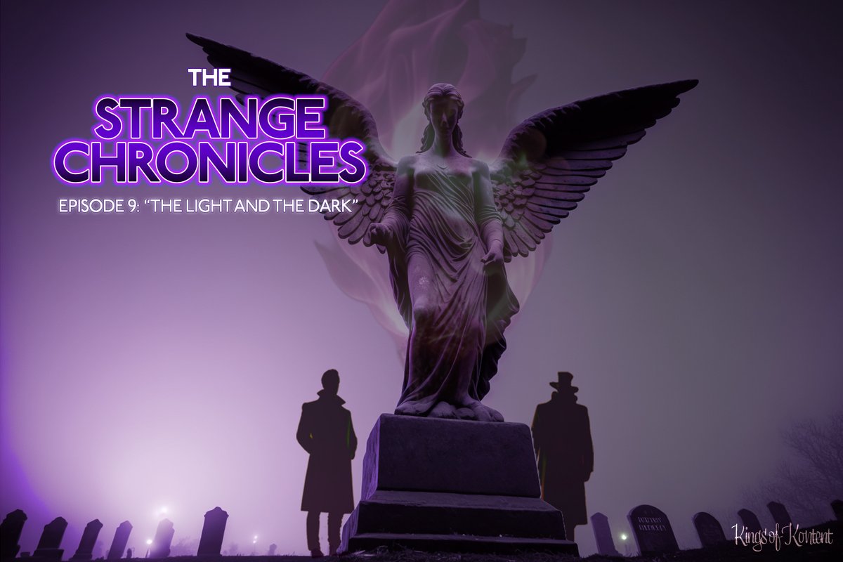 It's the exciting conclusion to Season 1 of THE STRANGE CHRONICLES! Episode 9, "The Light and the Dark," is now LIVE!

We'll also be dropping a bonus #Christmas special episode on Friday, 12/23!