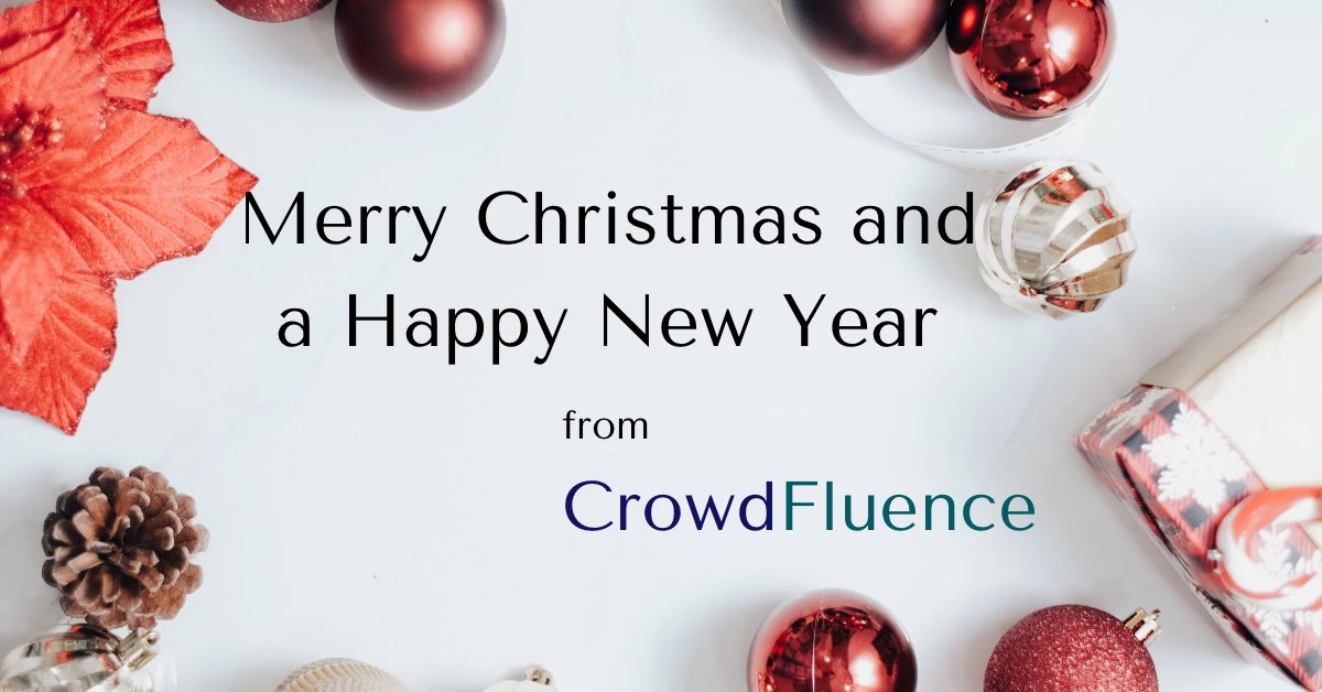 Crowdfluence (@crowdfluenceltd) on Twitter photo It is too long ago since we tweeted. So long that now… the out of office is in for #Christmas!! It’s been our most successful year yet here <a href="/CrowdfluenceLtd/">Crowdfluence</a>! Thanks to our customers, partners, and family for making that possible! #HappyHolidays2022 all! It is too long ago since we tweeted. So long that now… the out of office is in for #Christmas!! It’s been our most successful year yet here <a href="/CrowdfluenceLtd/">Crowdfluence</a>! Thanks to our customers, partners, and family for making that possible! #HappyHolidays2022 all!