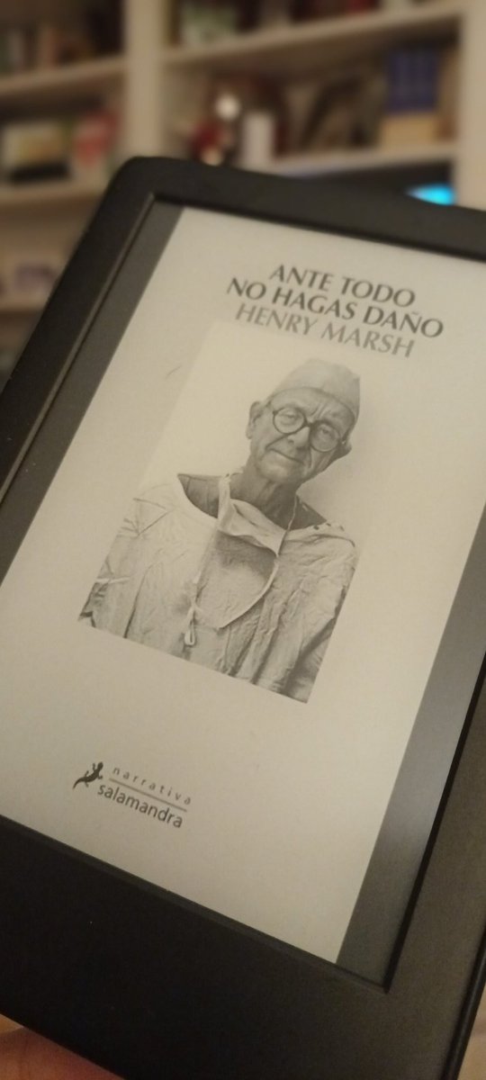 Ramiro Cabello (@ramiro_cabello_) on Twitter photo Libro, repleto de humanidad y realidad quirúrgica... una veces lleva al éxito y otras al fracaso.
Todo el que ejerce la medicina a través de la cirugía debería leerlo!
By <a href="/DrHenryMarsh/">Henry Marsh</a> 🏥🧠👨⚕️🇬🇧👌 #congratsgreatbook Libro, repleto de humanidad y realidad quirúrgica... una veces lleva al éxito y otras al fracaso.
Todo el que ejerce la medicina a través de la cirugía debería leerlo!
By <a href="/DrHenryMarsh/">Henry Marsh</a> 🏥🧠👨⚕️🇬🇧👌 #congratsgreatbook
