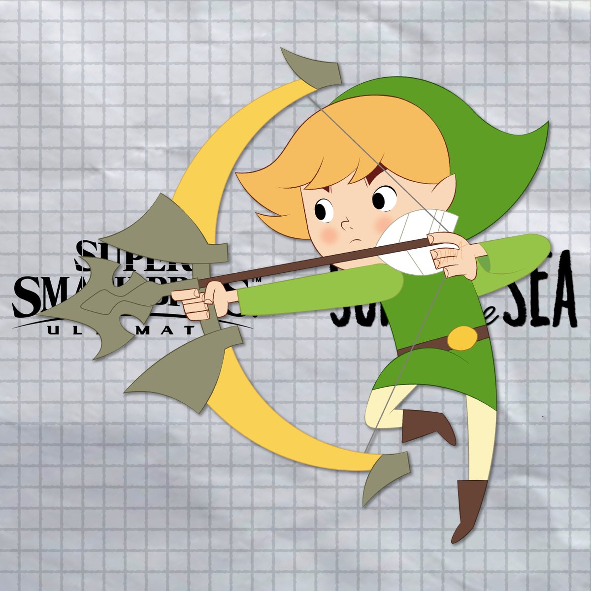 Here's #ToonLink in the art style of #SongoftheSea!

@CartoonSaloon #nintendo #nintendoswitch #LegendofZelda #zelda #tearsofthekingdom #thewindwaker #cartoonsaloon #supersmashbros #supersmashbrosultimate #supersmashstyle #saintsquared