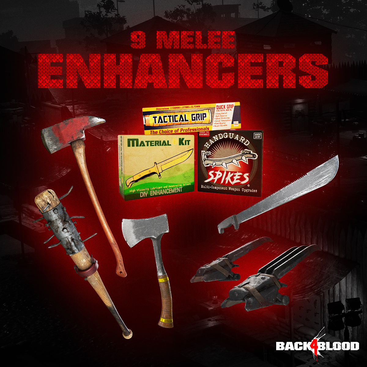 On the ninth day of Riddenmas, Phillips gave to me: nine melee enhancers.