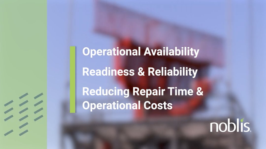 NoblisInc's tweet image. Noblis is helping assure #systemreadiness through advanced maintenance and monitoring solutions. Our #distributedmonitoring capabilities and tools put the power of #predictiveanalytics to work for critical missions. Learn more: noblis.org/predictivemain… #Navy #FleetReadiness