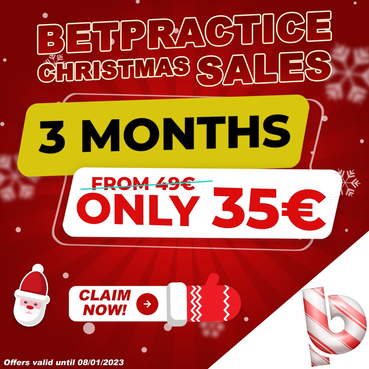 𝘽𝙖𝙘𝙠𝙩𝙚𝙨𝙩 𝙮𝙤𝙪𝙧 𝙨𝙮𝙨𝙩𝙚𝙢𝙨 𝙬𝙞𝙩𝙝 𝙤𝙫𝙚𝙧 50 𝙛𝙞𝙡𝙩𝙚𝙧𝙨 𝙩𝙤 𝙪𝙨𝙚!
👉🏻 bit.ly/betpracticechr…
Get 3 Months of Betpractice Studio for just 35€!