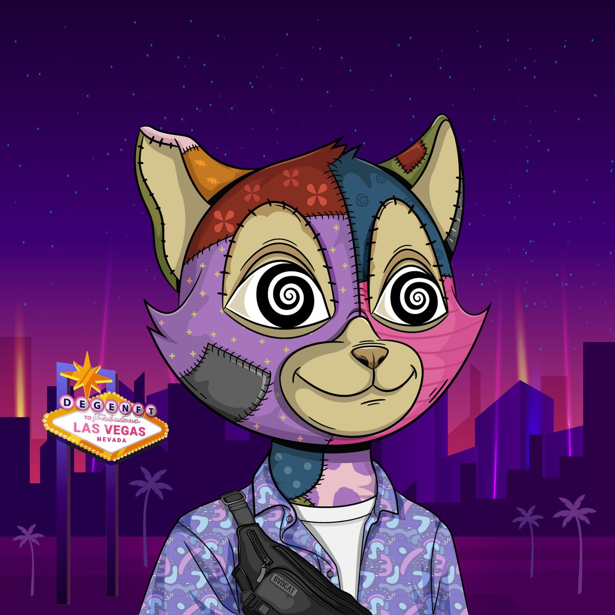 BirdinMarty's tweet photo. @BVDTRIPdao @BVDCAT_ @solripz This is my Fear and loathing Trippy cat https://t.co/MkR1Vsx5wI