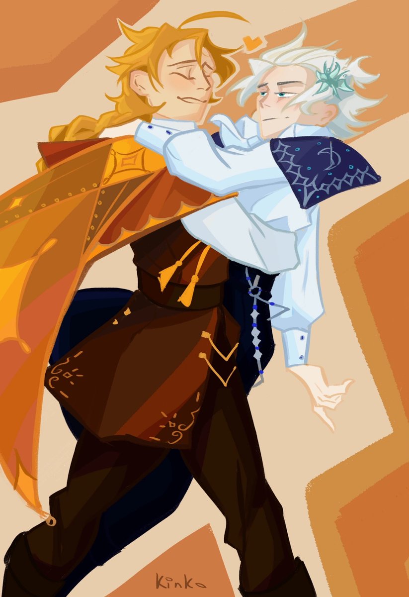 kinko_balbes's tweet image. My part for #AebetherSecretSanta
@Marardelle, I am your Secret Santa!!!!
I really like how you gave me freedom for drawing uwu.
I'm rarely try to color ahah well soo
Hope you like it!!!!
Well and thats #Aebedo #Albether #Aebether