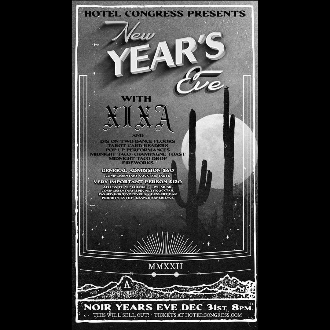 #Phoenix and #Tucson - catch <a href="/XIXA_tuxon/">XIXA</a> next week for their final shows of the year! Tickets are going fast - grab them now and celebrate New Year's in style! 🥳🎶