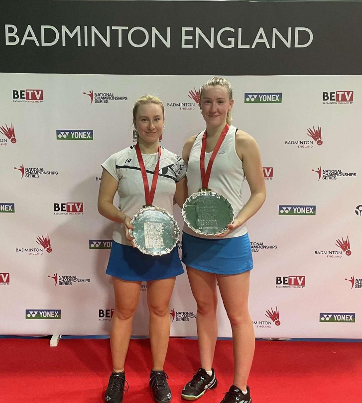 Team Derby (@teamderby) on Twitter photo Congratulations to <a href="/DerbyUniAlumni/">Derby Uni Alumni</a> #SportsScholar Abbygael Harris on winning the Badminton English National Championships with doubles partner Annie Lado
Fantastic achievement! 🏸👏🎉
#DerbyUni #Badminton
<a href="/DerbyUni/">University of Derby</a> <a href="/DerbyUniPress/">DerbyUniPress</a> <a href="/DerbyUnion/">Union of Students</a> <a href="/BadmintonEnglnd/">Badminton England</a> <a href="/DPCBadders/">Derbys Badders PC</a> Congratulations to <a href="/DerbyUniAlumni/">Derby Uni Alumni</a> #SportsScholar Abbygael Harris on winning the Badminton English National Championships with doubles partner Annie Lado
Fantastic achievement! 🏸👏🎉
#DerbyUni #Badminton
<a href="/DerbyUni/">University of Derby</a> <a href="/DerbyUniPress/">DerbyUniPress</a> <a href="/DerbyUnion/">Union of Students</a> <a href="/BadmintonEnglnd/">Badminton England</a> <a href="/DPCBadders/">Derbys Badders PC</a>